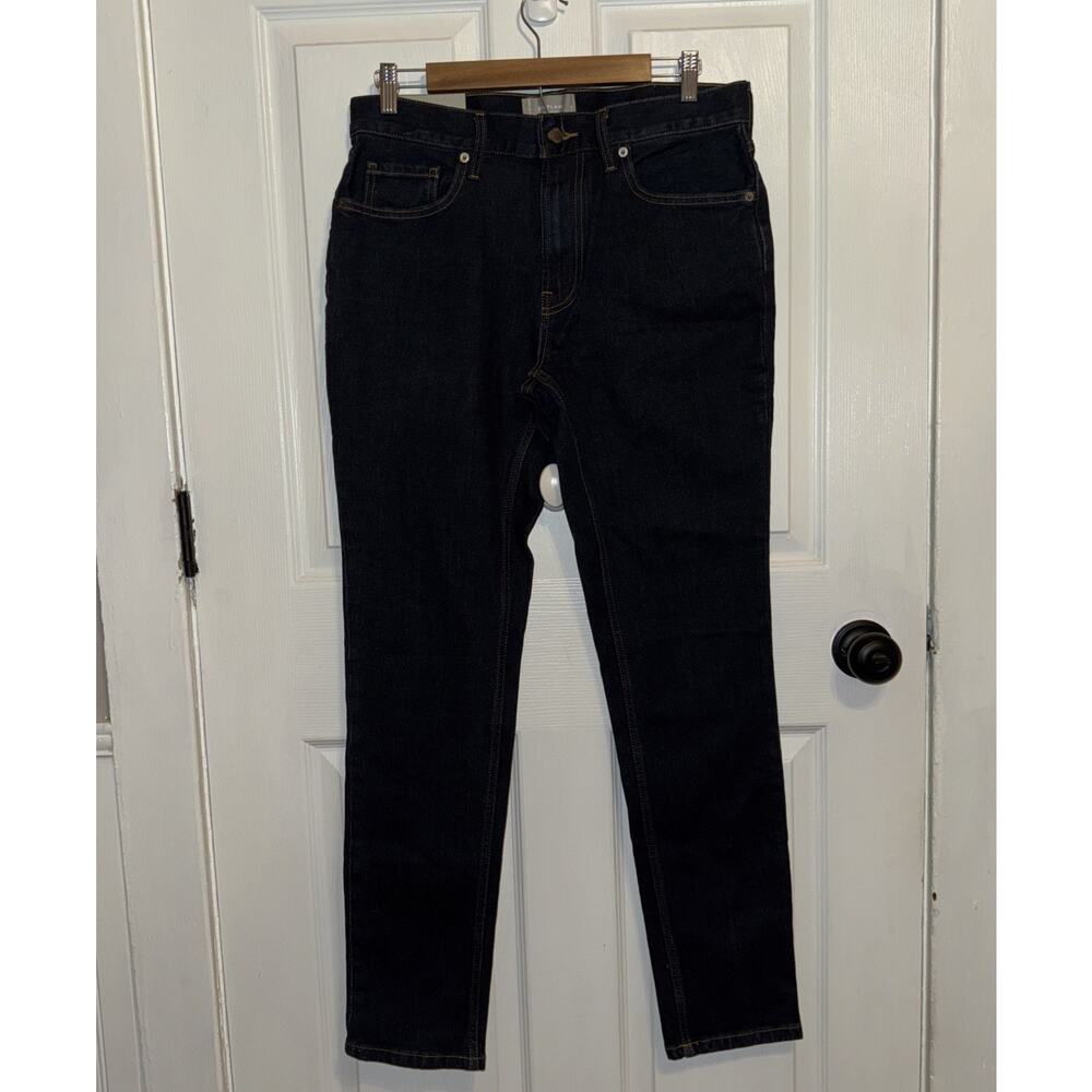 NEW Everlane Men’s Dark Wash Slim Fit‎ Jean Organic Cotton 31x32